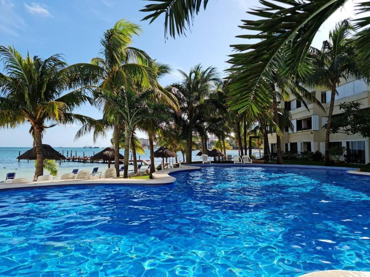 Sea Front 2Br 2Bth Condo, Pool, Kayak And Parking Cancún Extérieur photo